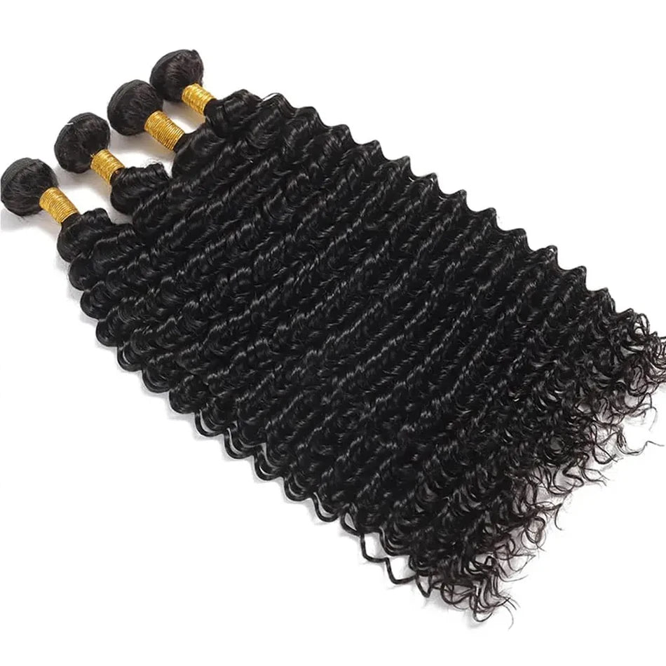 Human Hair Bundles With Transparent HD