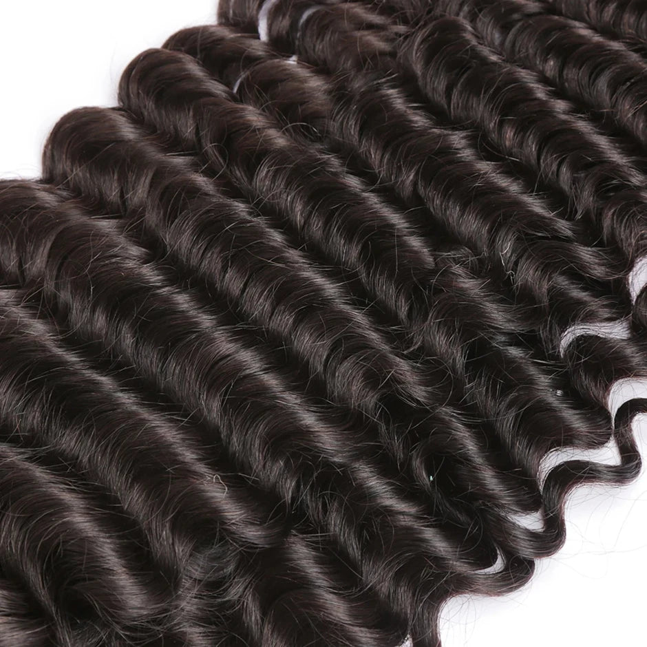 Human Hair Bundles With Transparent HD