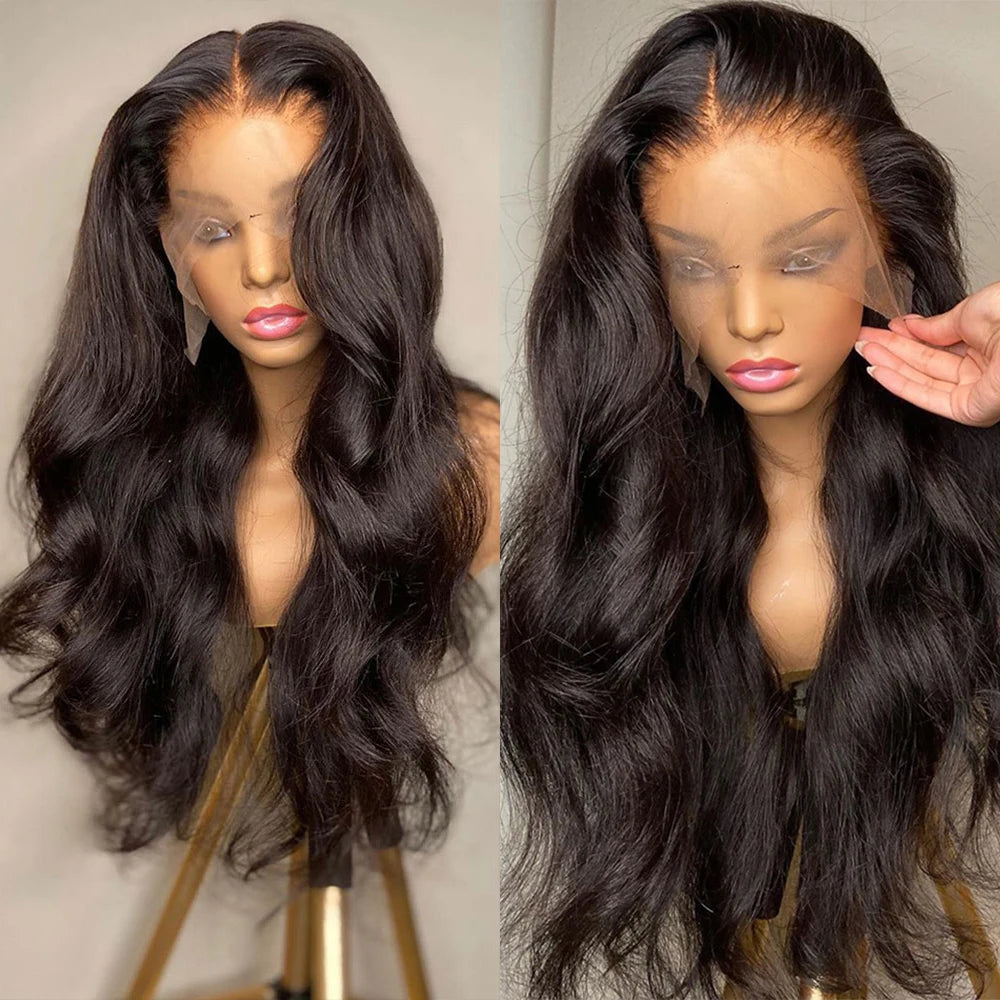 Body Wave Lace Wigs For Women Human Hair 4x4 5x5