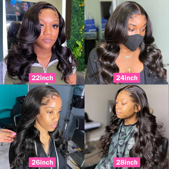 Body Wave Lace Wigs For Women Human Hair 4x4 5x5