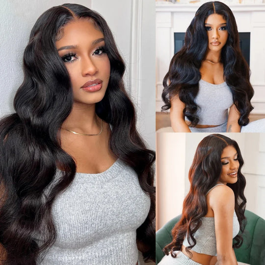 Lumiere 30 32 Inch Body Wave 13x4 HD Transparent  Lace Frontal Wig