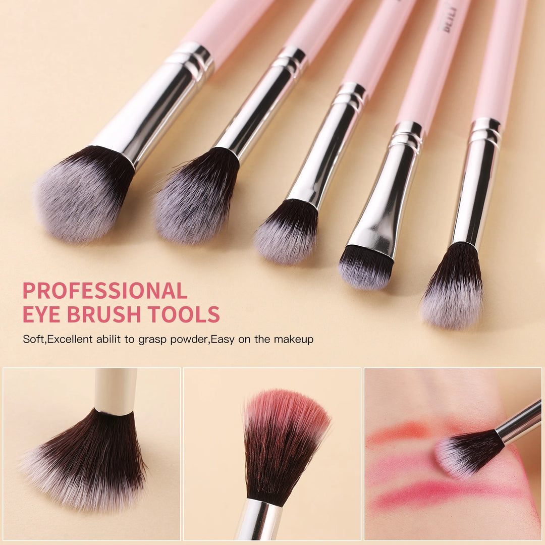 BEILI Makeup Brushes Set with Case Prefessional