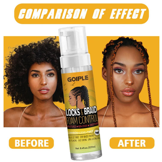 GOIPLE Hair promade For Black Women Men Hair Gel Braiding Spray