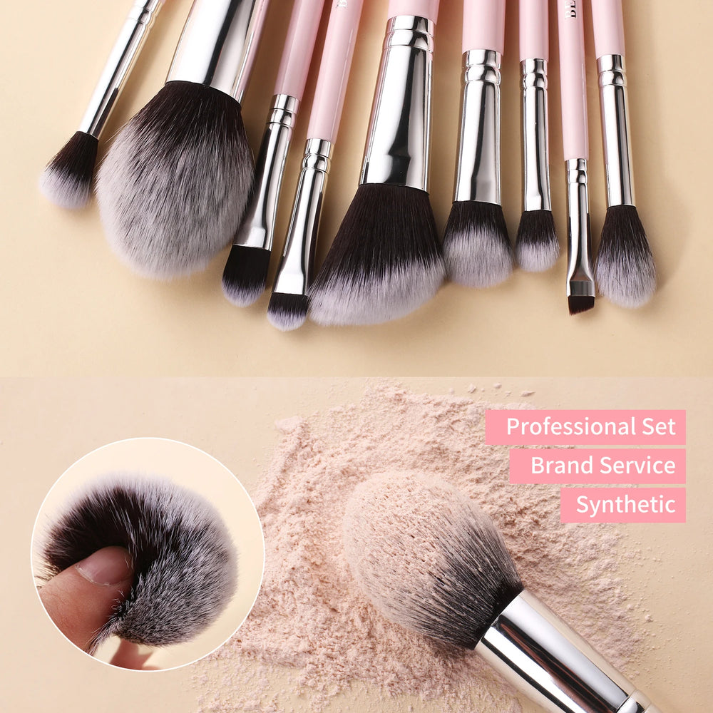 BEILI Makeup Brushes Set with Case Prefessional