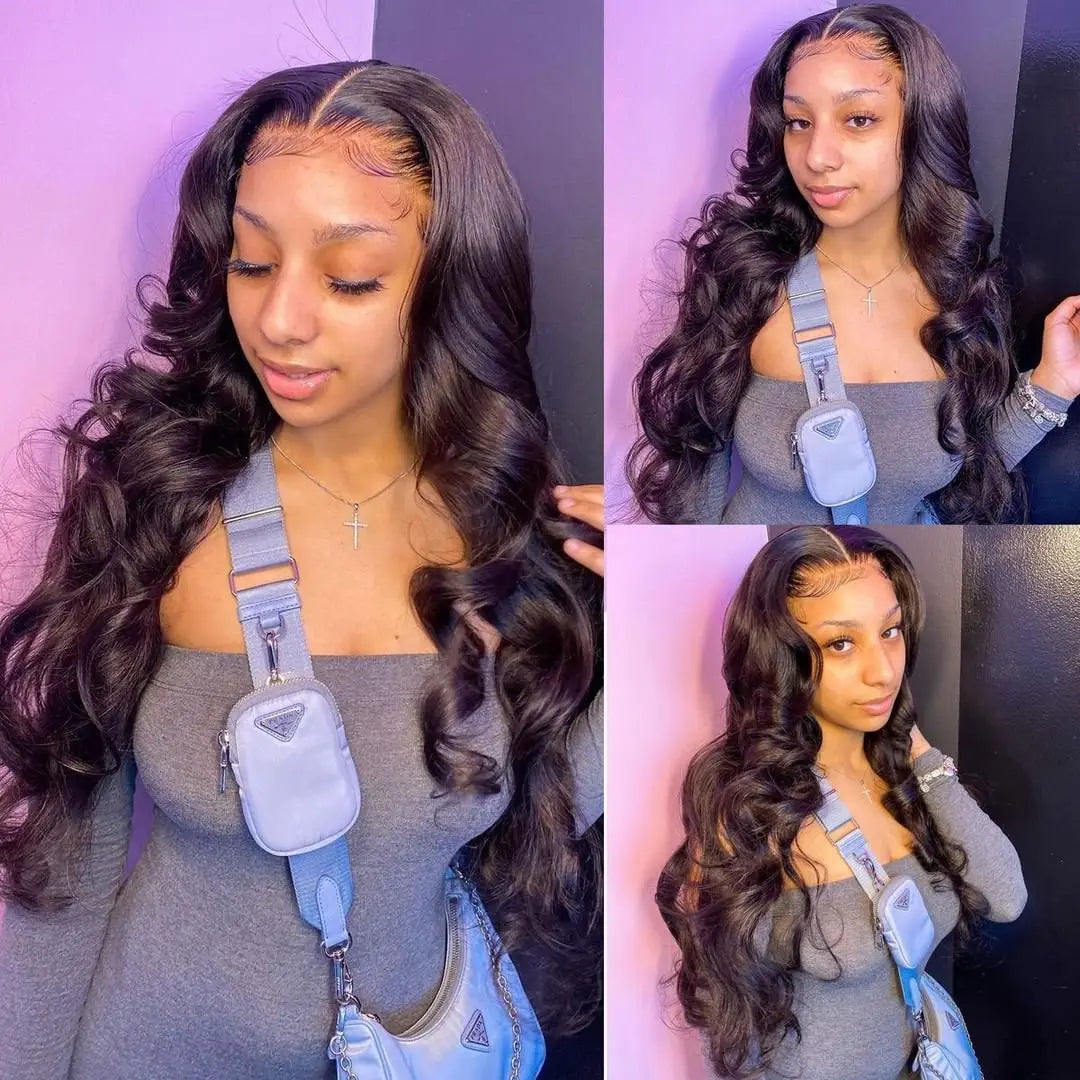 30 40 Inch Body Wave 13x6 Hd Lace Frontal Wig Glueless Wigs For Women