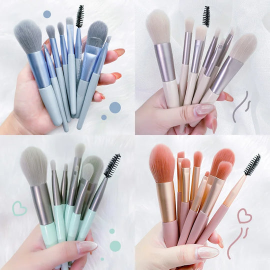 8Pcs Professional Makeup Brushes