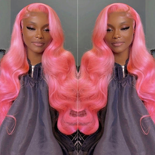 Sogreat Pink Lace Front Wig Human Hair 13x4 13x6 Hd Lace Frontal Wig