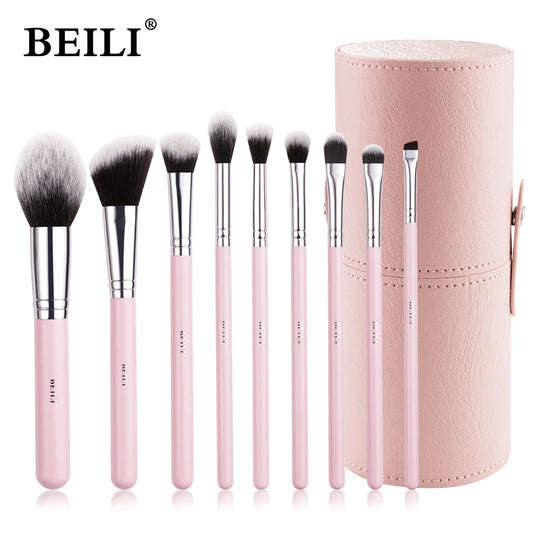 BEILI Makeup Brushes Set with Case Prefessional