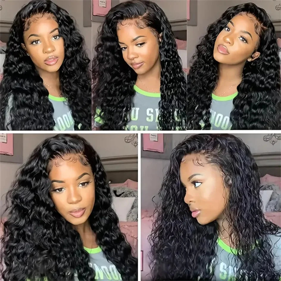 hd lace wig 13x6 human hair glueless curly wig for women choice