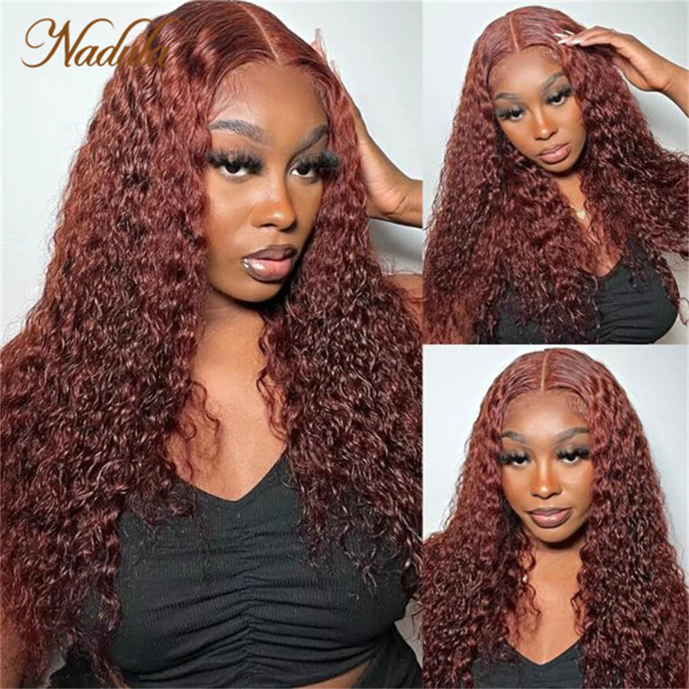 Nadula Hair Pre Cut 6X4.75 Lace Closure Wig Water Wave